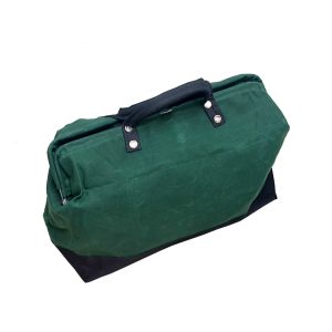 Bolsa Lona Verde Fundo de Nylon
